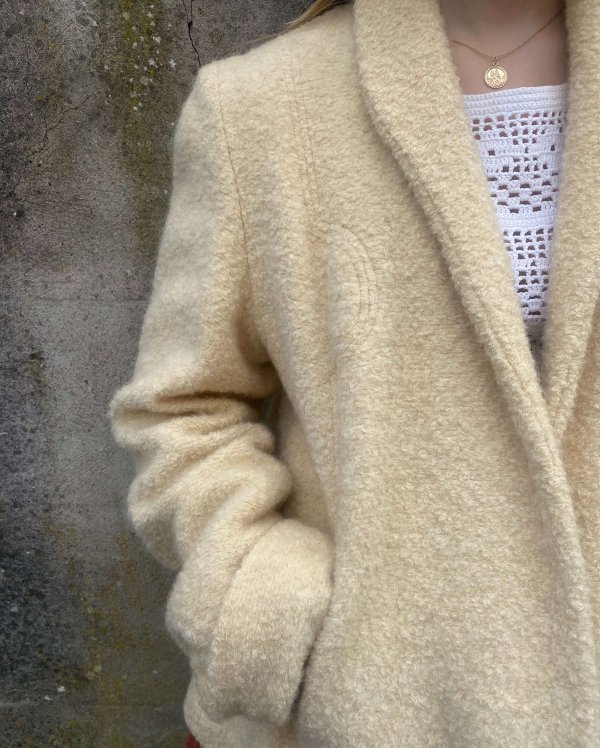 Luxurious 1950s Cream Fortsmann Swing Coat - Image 4