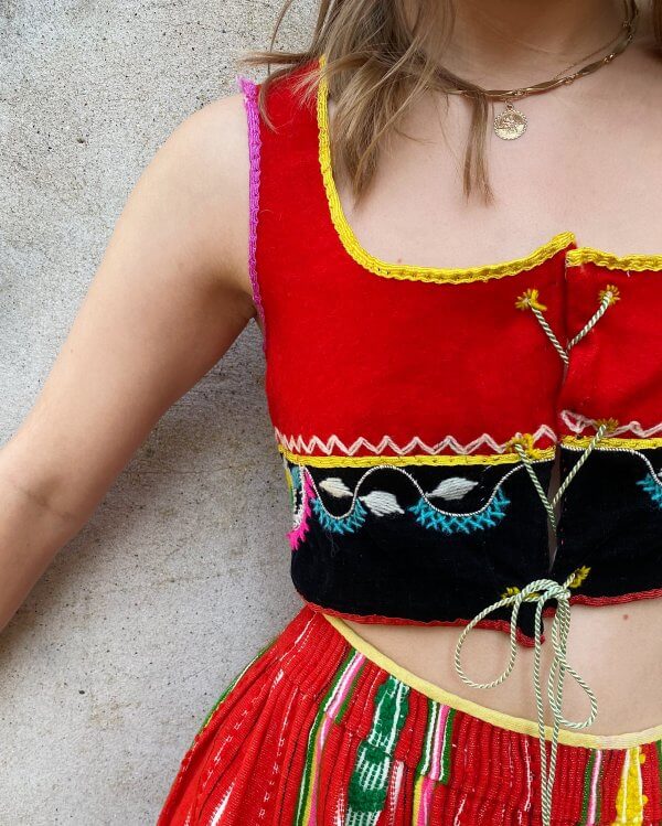 Authentic 1900s Portuguese Folk Outfit - Image 2