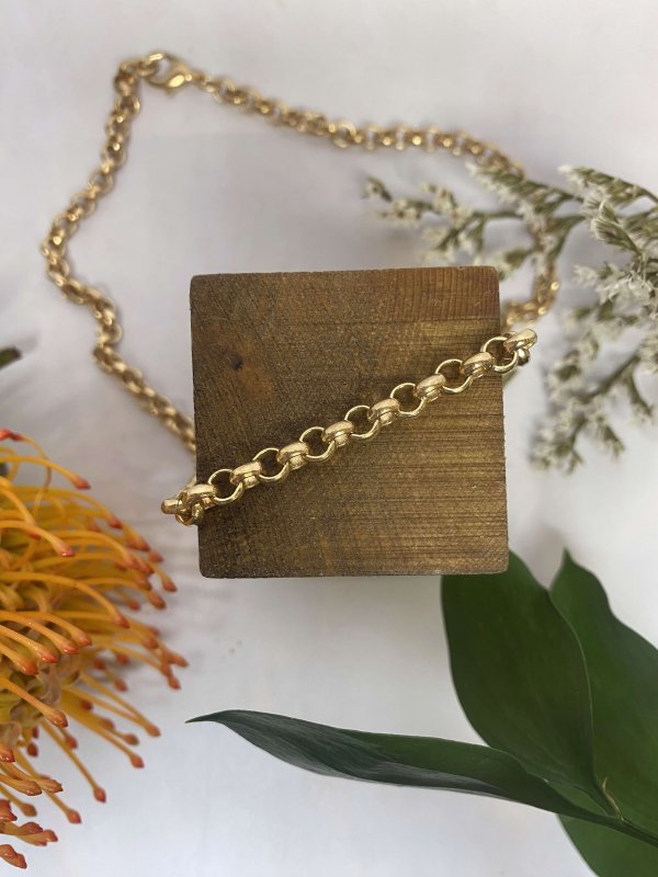 14 CARAT GOLD CHUNKY NECKLACE
