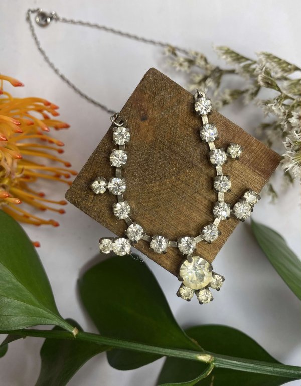 1940s/50s DIAMANTÉ NECKLACE