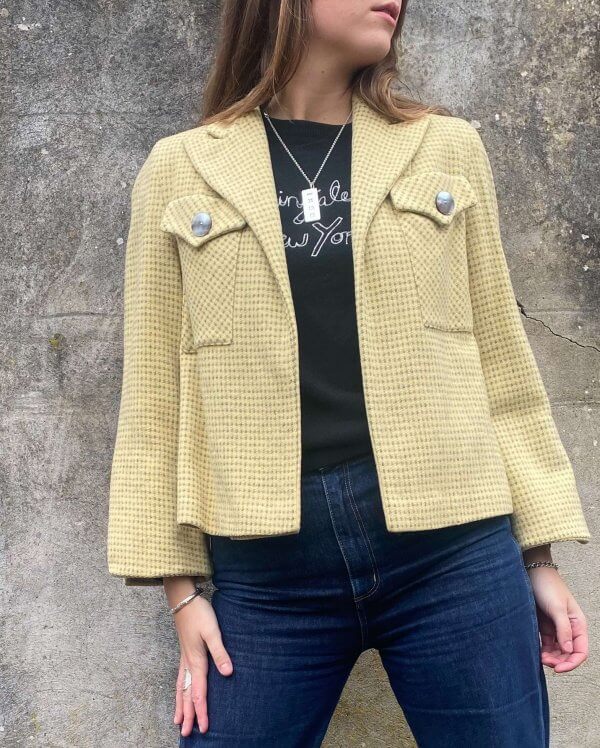 Yellow Swing Jacket