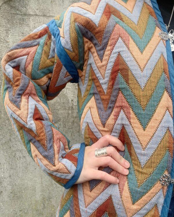 Bold 1970s Quilted Jacket - Image 4